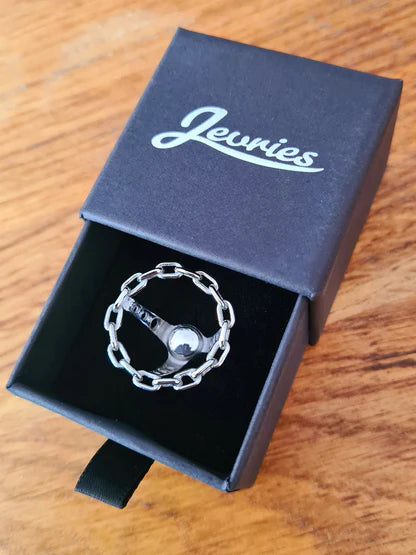 Jevries Minature Steel Chain Steering Wheel